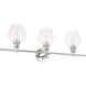 Rochester 3 Light 28 inch Chrome Wall sconce Wall Light