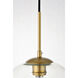 Huntington 1 Light 12 inch Brass Pendant Ceiling Light