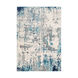 Corry 108.27 X 78.74 inch Dark Blue/Aqua/Light Slate/White/Charcoal Machine Woven Rug, Rectangle