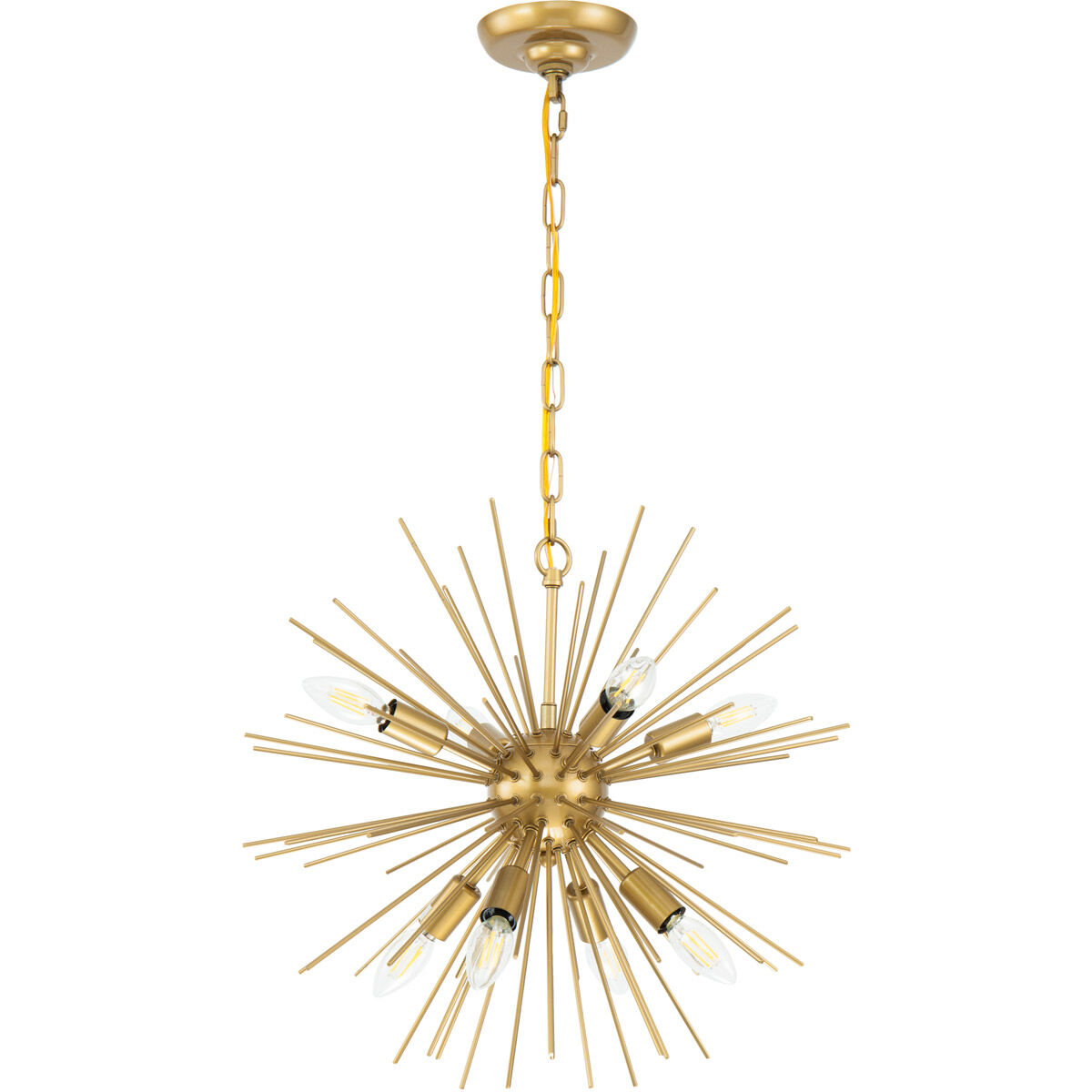 Esopus 8 Light 20 inch Brass Pendant Ceiling Light