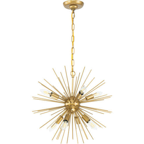 Esopus 8 Light 20 inch Brass Pendant Ceiling Light