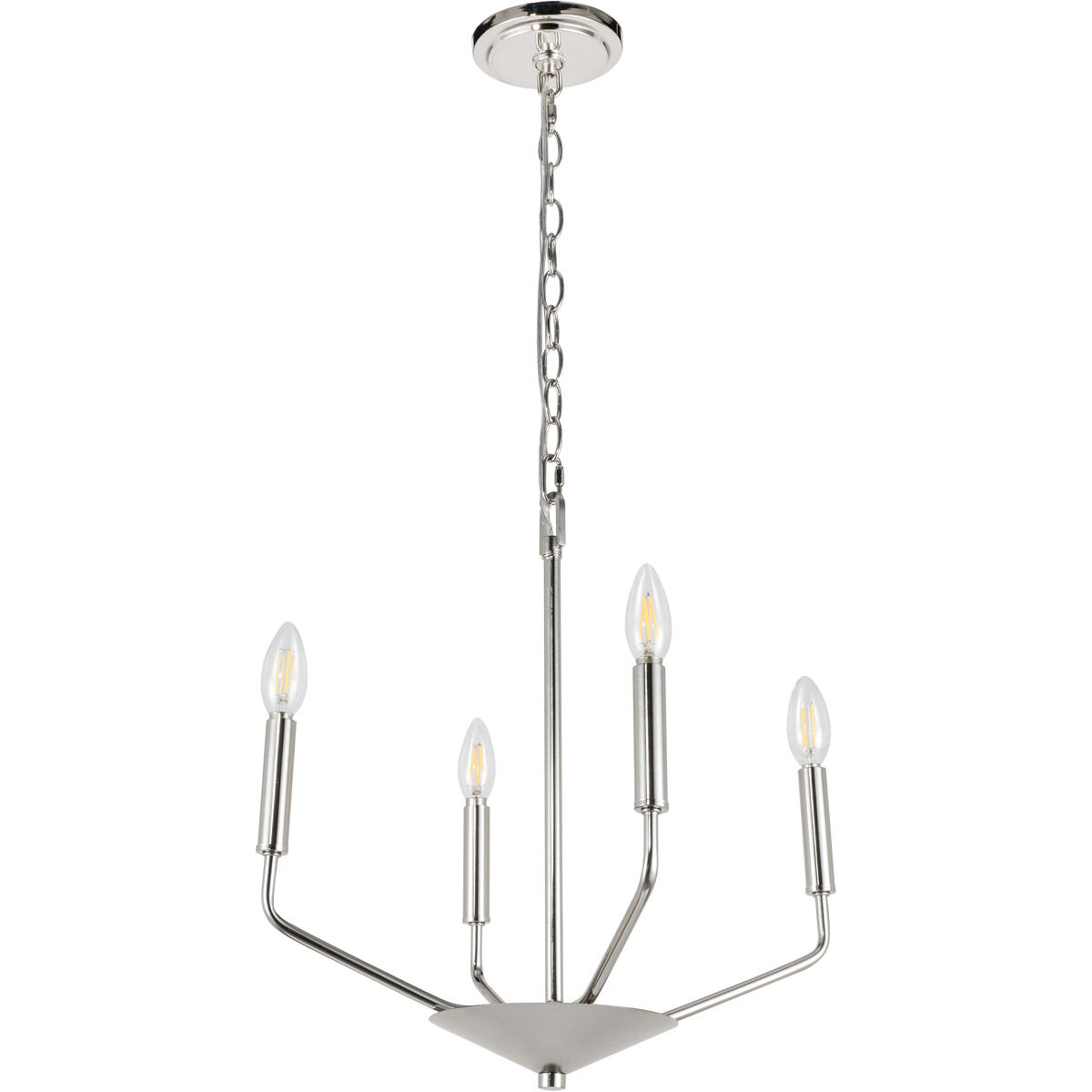 Geneseo 4 Light 18 inch Chrome Pendant Ceiling Light
