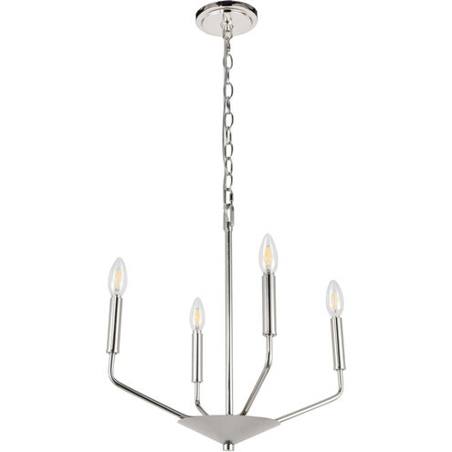 Geneseo 4 Light 18 inch Chrome Pendant Ceiling Light