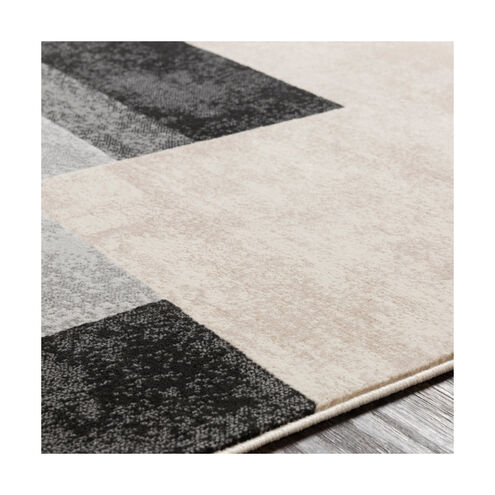 Islip 87 X 63 inch Black/Light Gray/Taupe/Beige/Khaki Rugs, Rectangle