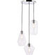 Rochester 3 Light 17 inch Chrome Pendant Ceiling Light