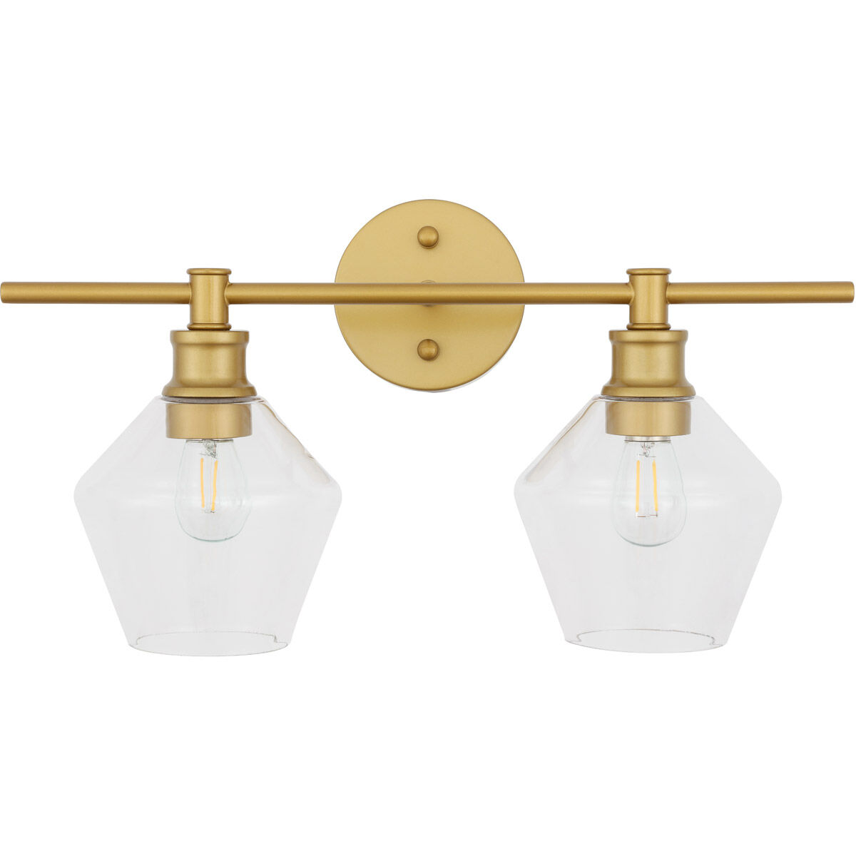 Rochester 2 Light 19 inch Brass Wall sconce Wall Light