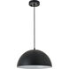 Scotland 1 Light 14 inch Black Pendant Ceiling Light