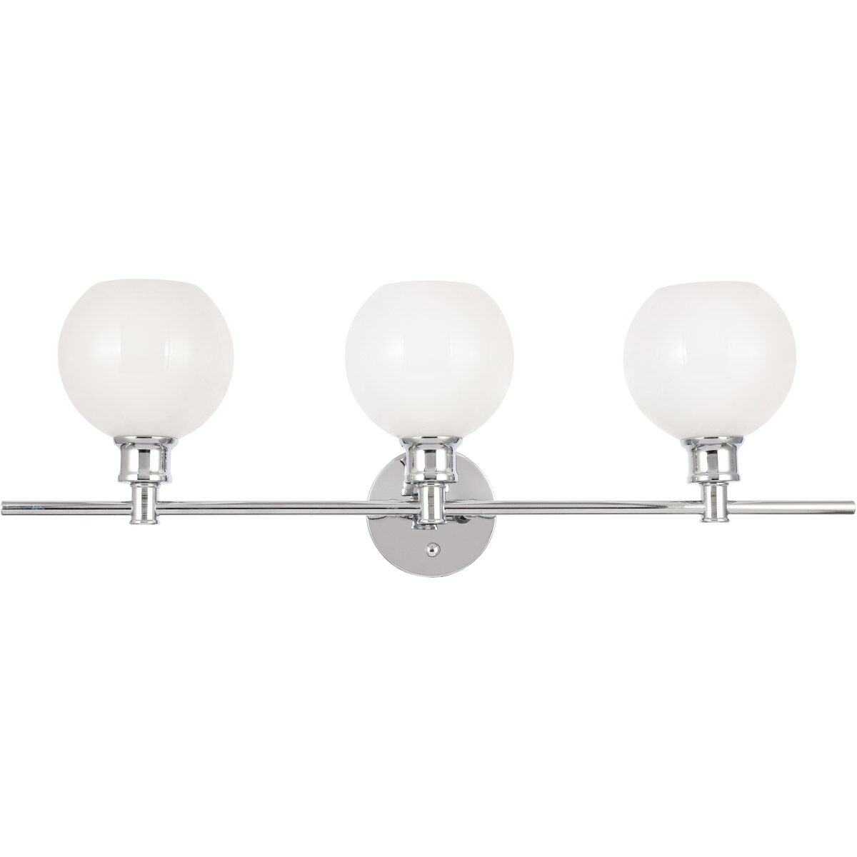 Syracuse 3 Light 28 inch Chrome Wall sconce Wall Light