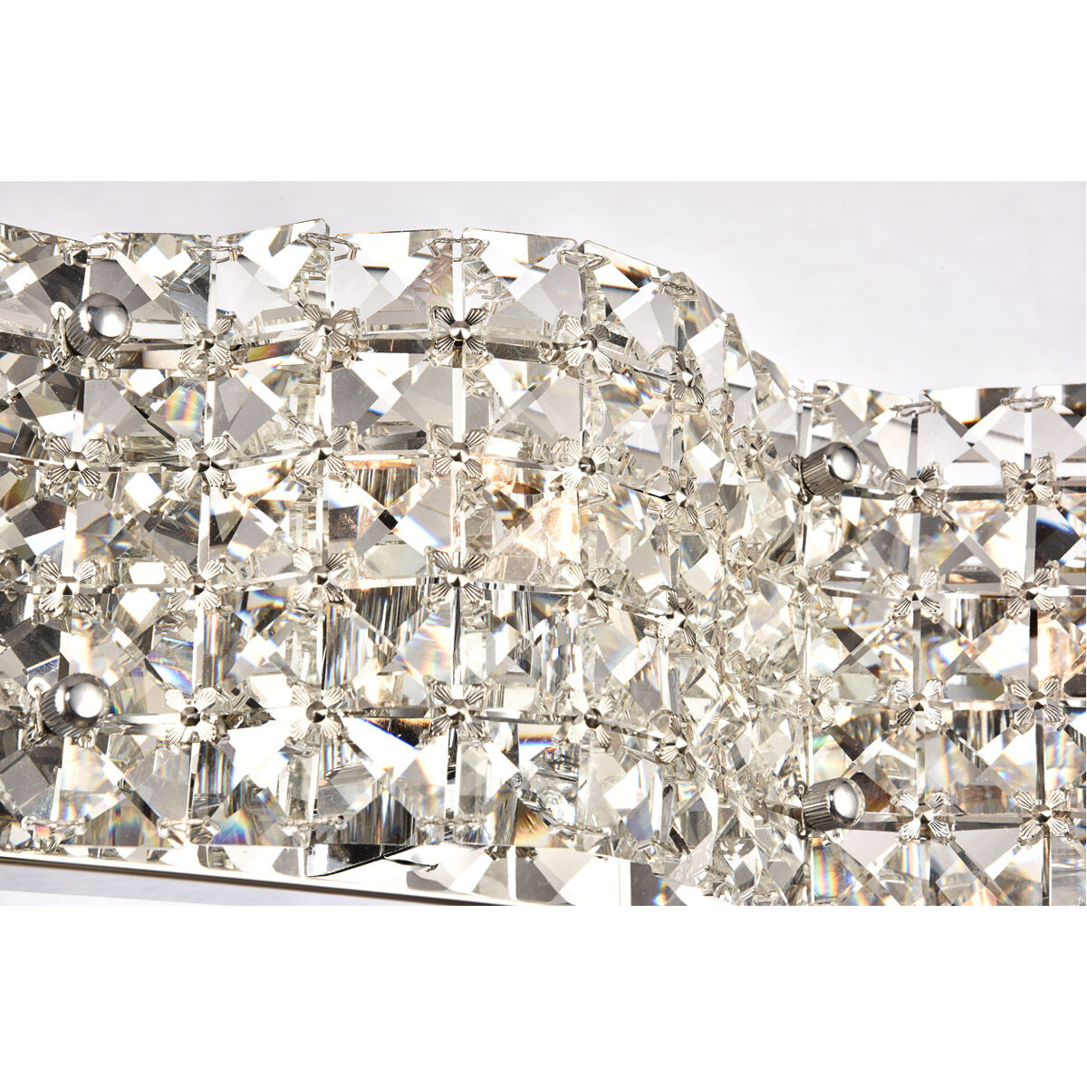 Saltaire 3 Light 21 inch Chrome Wall Sconce Wall Light