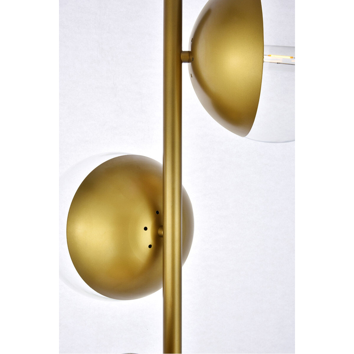 Oyster Bay 66 inch 40 watt Brass Floor Lamp Portable Light