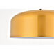 Amity 1 Light 13.8 inch Satin Gold Pendant Ceiling Light