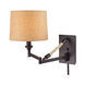 Gates 12 inch 100 watt Oil Rubbed Bronze Swingarm Sconce Wall Light