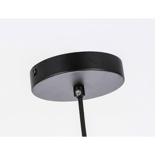 Rochester 1 Light 8 inch Black Pendant Ceiling Light