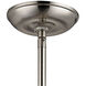 Fishkill 1 Light 9 inch Brushed Nickel Mini Pendant Ceiling Light