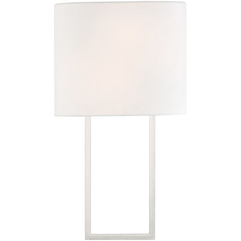 Pomfret Sconce Wall Light in Polished Nickel