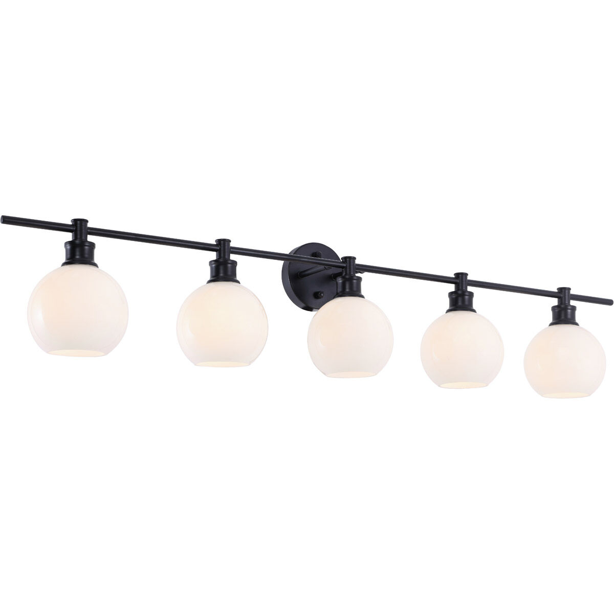 Syracuse 5 Light 47 inch Black Wall sconce Wall Light