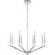 Geneseo 8 Light 25 inch Chrome Pendant Ceiling Light