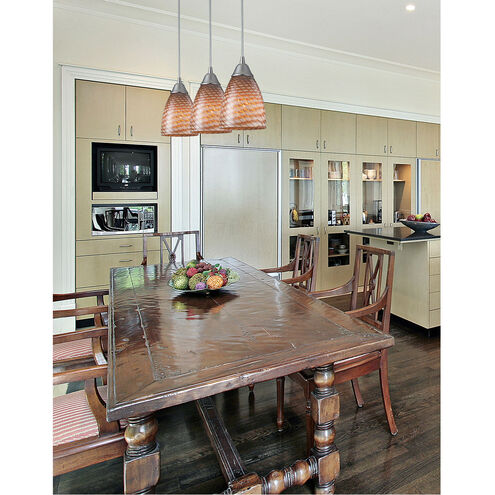 Perinton 1 Light 5 inch Satin Nickel Mini Pendant Ceiling Light