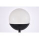 Oyster Bay 62 inch 40 watt Black Floor Lamp Portable Light