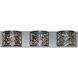 Troy 3 Light 24 inch Bronze Bath Vanity Light Wall Light