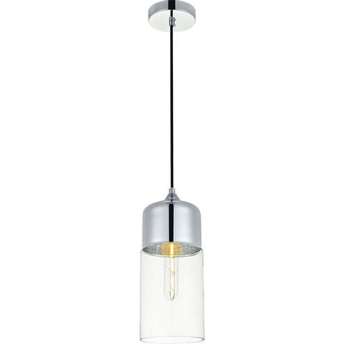 Lock Haven 1 Light 5 inch Chrome Pendant Ceiling Light