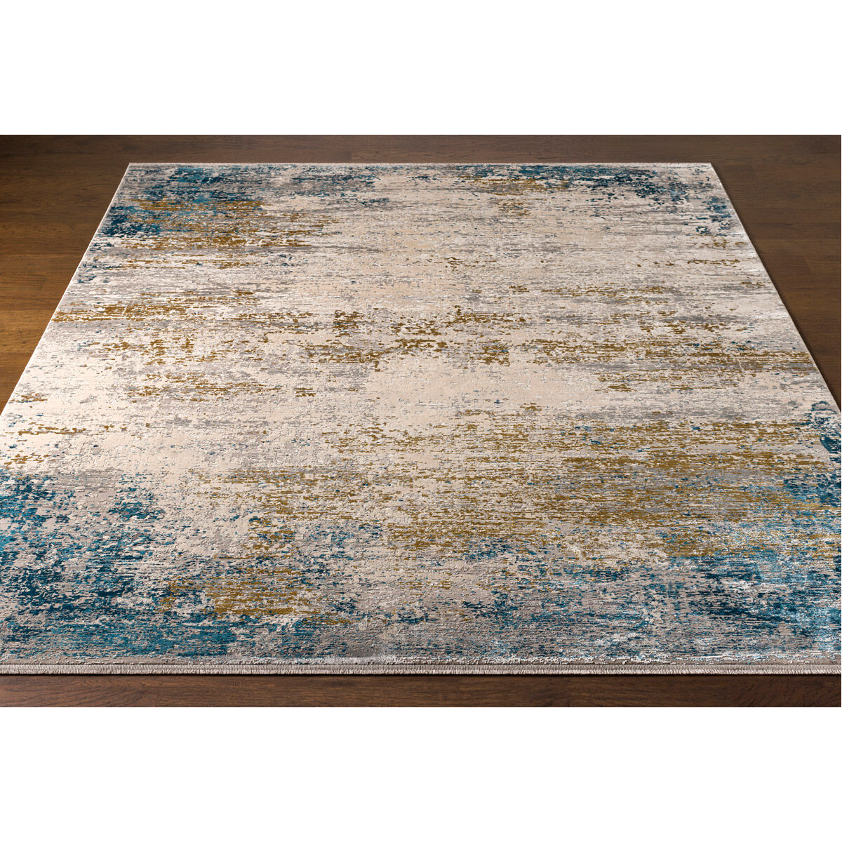 McCandless 134 X 90 inch Sky Blue Rug, Rectangle