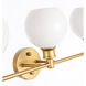 Syracuse 5 Light 47 inch Brass Wall sconce Wall Light