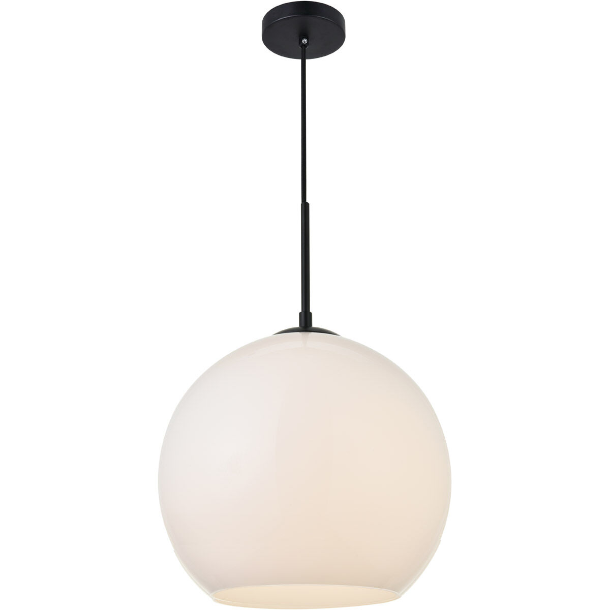 Huntington 1 Light 12 inch Black Pendant Ceiling Light