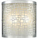 Scotia 2 Light 8 inch Silver Outdoor Wall Sconce