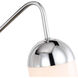 Malta 1 Light 4.8 inch Chrome Wall sconce Wall Light