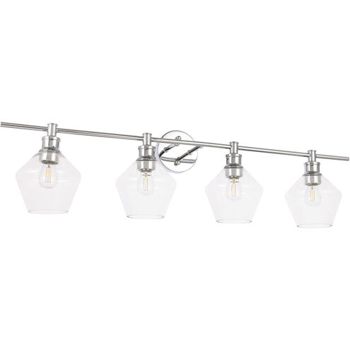 Rochester 4 Light 38 inch Chrome Wall sconce Wall Light