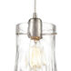 Yonkers 1 Light 6 inch Satin Nickel Mini Pendant Ceiling Light