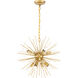 Esopus 8 Light 20 inch Brass Pendant Ceiling Light