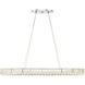 Dickinson 1 Light 39 inch Chrome Pendant Ceiling Light