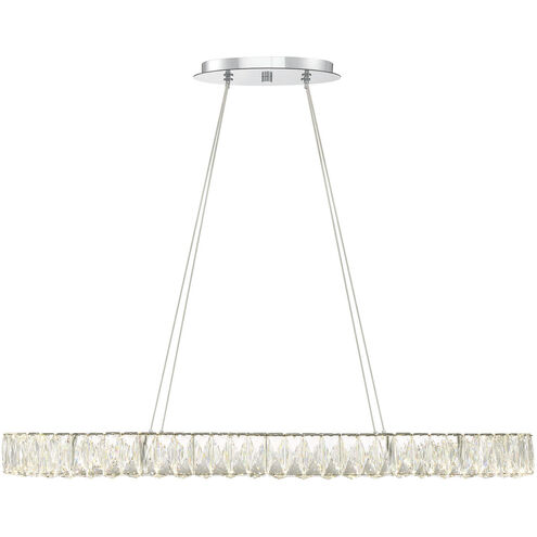 Dickinson 1 Light 39 inch Chrome Pendant Ceiling Light