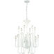 Tupper 12 Light 22 inch Matte White Chandelier Ceiling Light