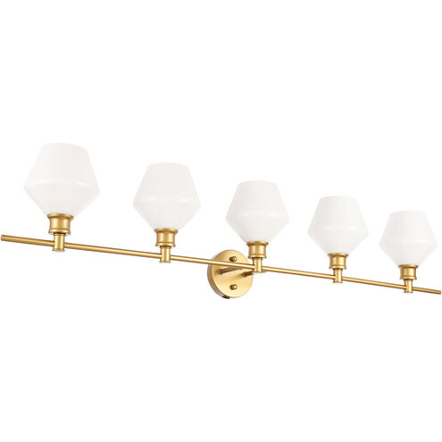 Rochester 5 Light 47 inch Brass Wall sconce Wall Light