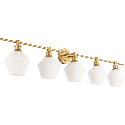 Rochester 5 Light 47 inch Brass Wall sconce Wall Light