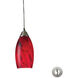 Wallkill 1 Light 5 inch Satin Nickel Mini Pendant Ceiling Light