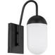 Malta 1 Light 4.8 inch Black Wall sconce Wall Light