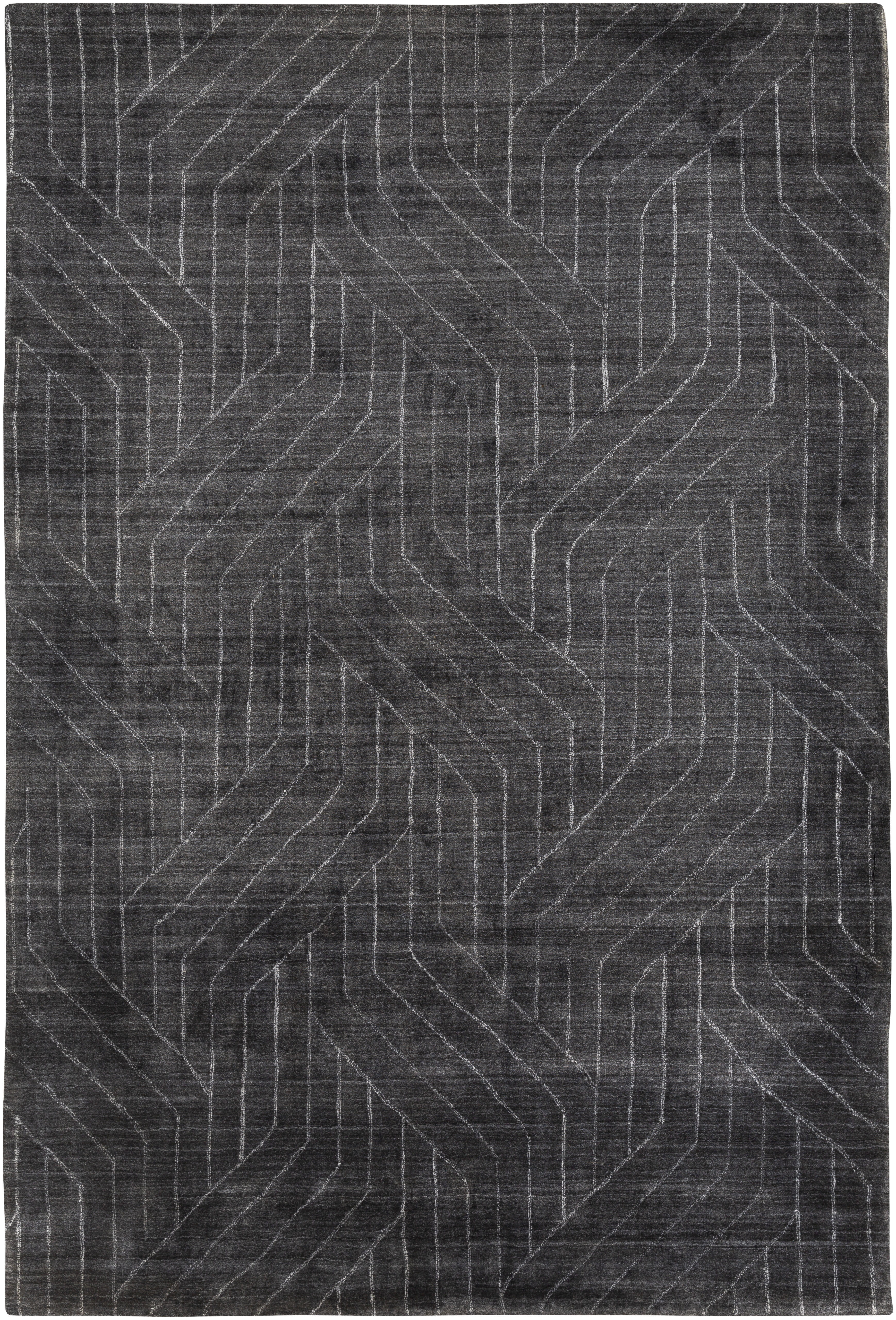 Chili 72 X 48 inch Charcoal Rug, Rectangle