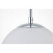 Huntington 1 Light 8 inch Chrome Pendant Ceiling Light
