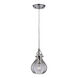 Union 1 Light 6 inch Polished Chrome Mini Pendant Ceiling Light