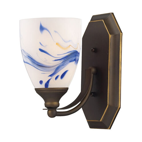 Hempstead 1 Light 8 inch Aged Bronze Vanity Light Wall Light