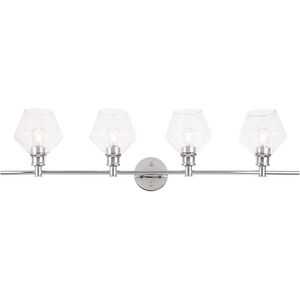 Rochester 4 Light 38 inch Chrome Wall sconce Wall Light