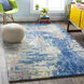 Utica 108 X 72 inch Dark Blue Rug, Rectangle