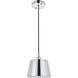 Dickinson 1 Light 7.9 inch Chrome Pendant Ceiling Light