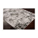 Haverstra 87 X 31 inch Black/Medium Gray/Lavender Rugs, Runner