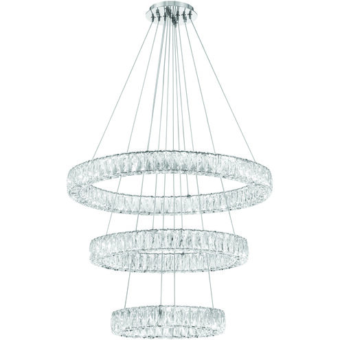 Dickinson 1 Light 32 inch Chrome Pendant Ceiling Light