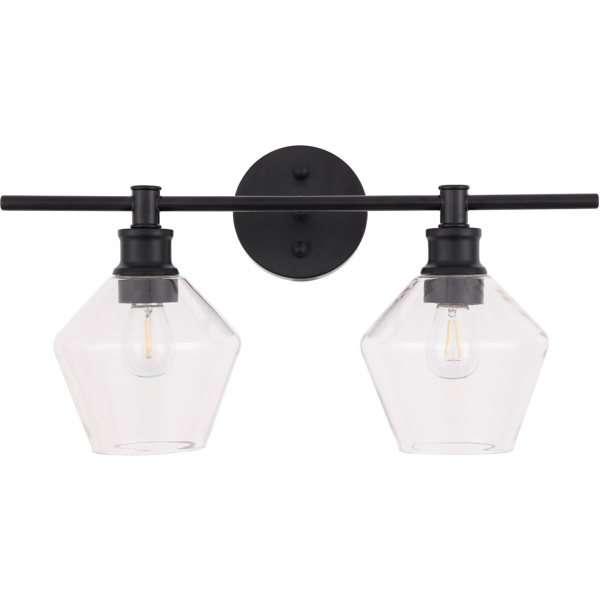 Rochester 2 Light 19 inch Black Wall sconce Wall Light